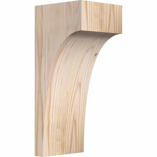 Ekena Millwork Huntington Smooth Corbel, Douglas Fir, 5 1/2"W x 6"D x 14"H COR06X06X14HUN00SDF - main